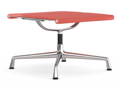 Aluminium Chair EA 125 Untergestell verchromt|Hopsak|Poppy red / elfenbein