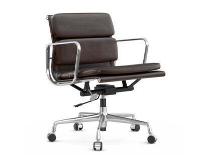 Soft Pad Chair EA 217 Poliert|Leder Premium F kastanie, Plano braun