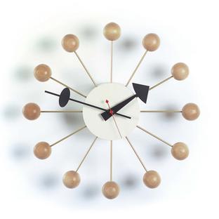 Ball Clock Kugeln natur