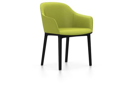 Softshell Chair auf Vierbeinfuß Basic dark|Plano|Avocado