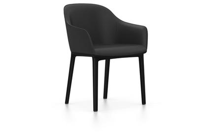 Softshell Chair auf Vierbeinfuß Basic dark|Plano|Dunkelgrau