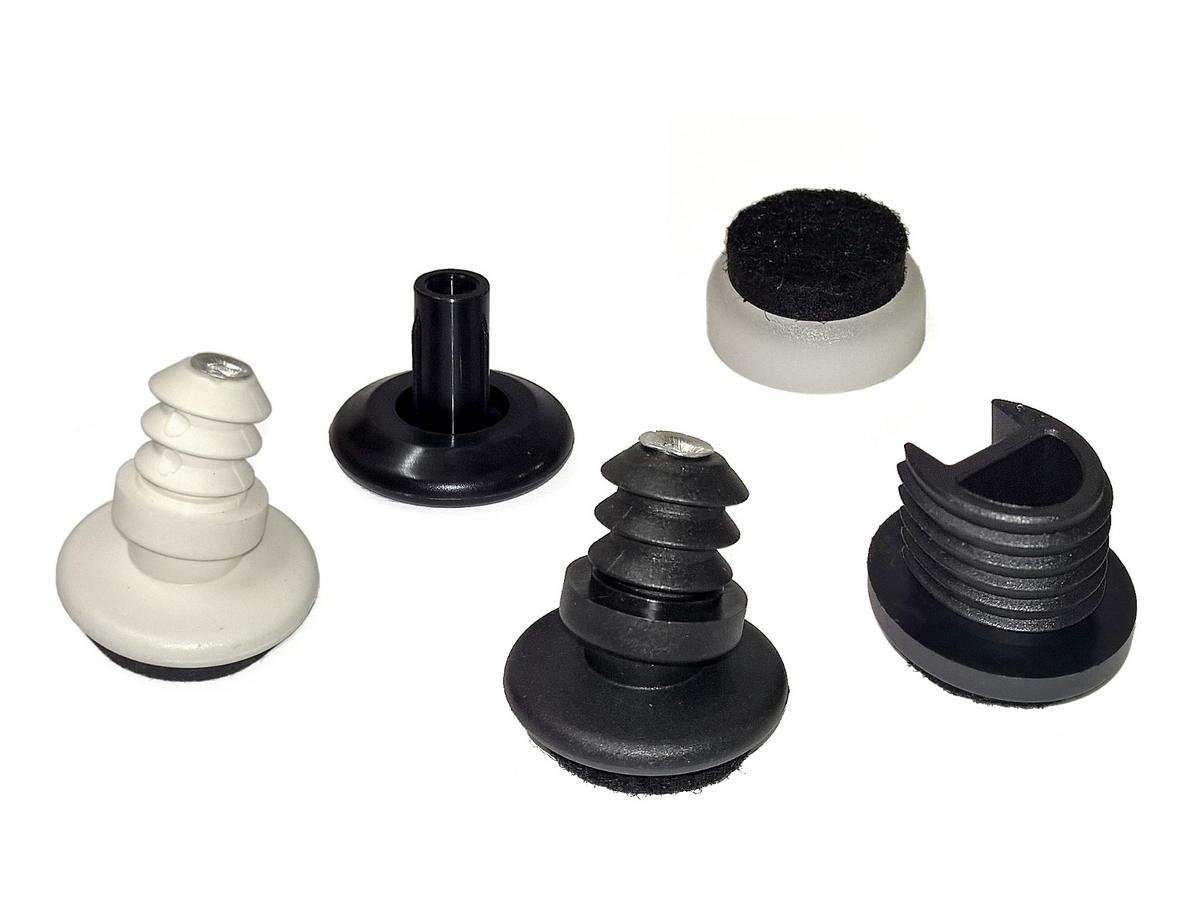 Gleiter Gleiter (1 Satz) für Vitra Stühle | Vitra | Einzelteile - Designermöbel ...