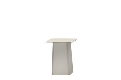 Metal Side Table Outdoor Klein (H 38 x B 31,5 x T 31,5 cm)|Soft light