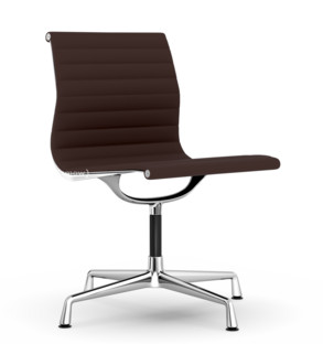 Aluminium Chair EA 101 Kastanie / moorbraun|Verchromt