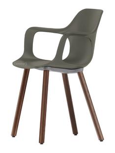 HAL Armchair Wood Basalt|Eiche massiv dunkel, Naturholz Schutzlack