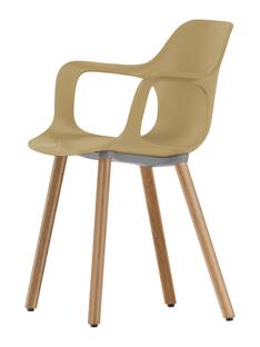 HAL Armchair Wood Cardboard|Eiche massiv hell, Naturholz Schutzlack