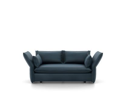 Mariposa Sofa Zweisitzer (H80,5 x B140 x T101,5 cm)|Iroko stahlblau