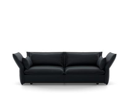 Mariposa Sofa Dreisitzer (H80,5 x B198 x T101,5 cm)|Credo schwarz/anthrazit