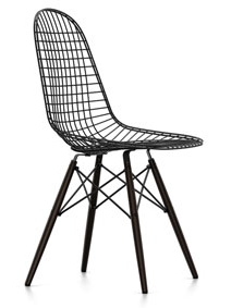 Wire Chair DKW Ahorn schwarz