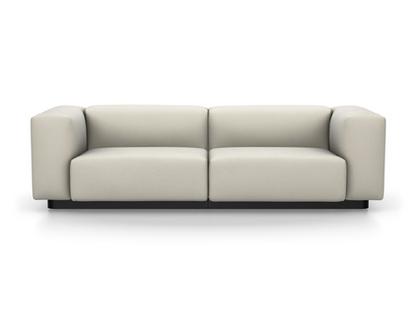 Soft Modular Sofa Laser warmgrey/elfenbein|Ohne Ottoman