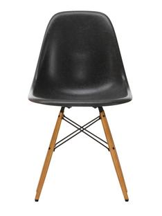 Eames Fiberglass Chair DSW Eames elephant hide grey|Ahorn gelblich