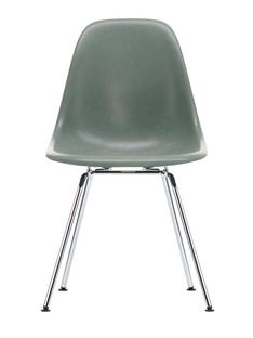 Eames Fiberglass Chair DSX Eames sea foam green|Glanzchrom