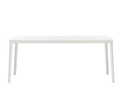 Plate Dining Table 180 x 90 cm|MDF weiß|Weiß