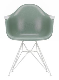 Eames Fiberglass Armchair DAR Eames sea foam green|Weiß