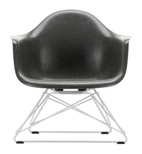 Eames Fiberglass Armchair LAR Eames elephant hide grey|Weiß