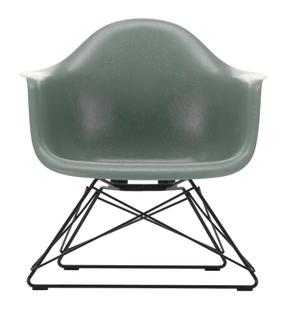 Eames Fiberglass Armchair LAR Eames sea foam green|Basic dark