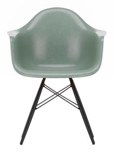 Eames Fiberglass Armchair DAW Eames sea foam green|Ahorn schwarz