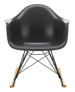 Eames Fiberglass Armchair RAR Eames elephant hide grey|Beschichtet basic dark|Ahorn gelblich