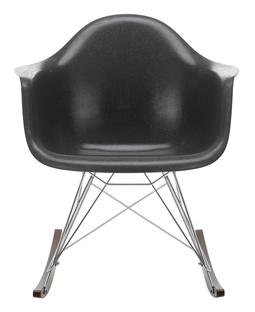 Eames Fiberglass Armchair RAR Eames elephant hide grey|Verchromt|Ahorn dunkel