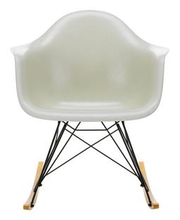 Eames Fiberglass Armchair RAR Eames parchment|Beschichtet basic dark|Ahorn gelblich