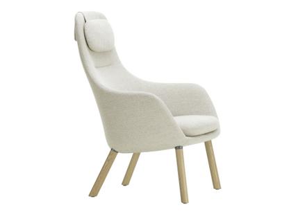 HAL Lounge Chair Stoff Dumet elfenbein melange|Ohne Ottoman
