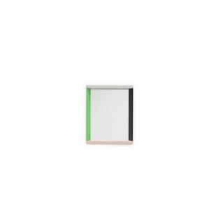 Colour Frame Mirror Klein (48 cm x 38,5 cm)|Grün / Rosa