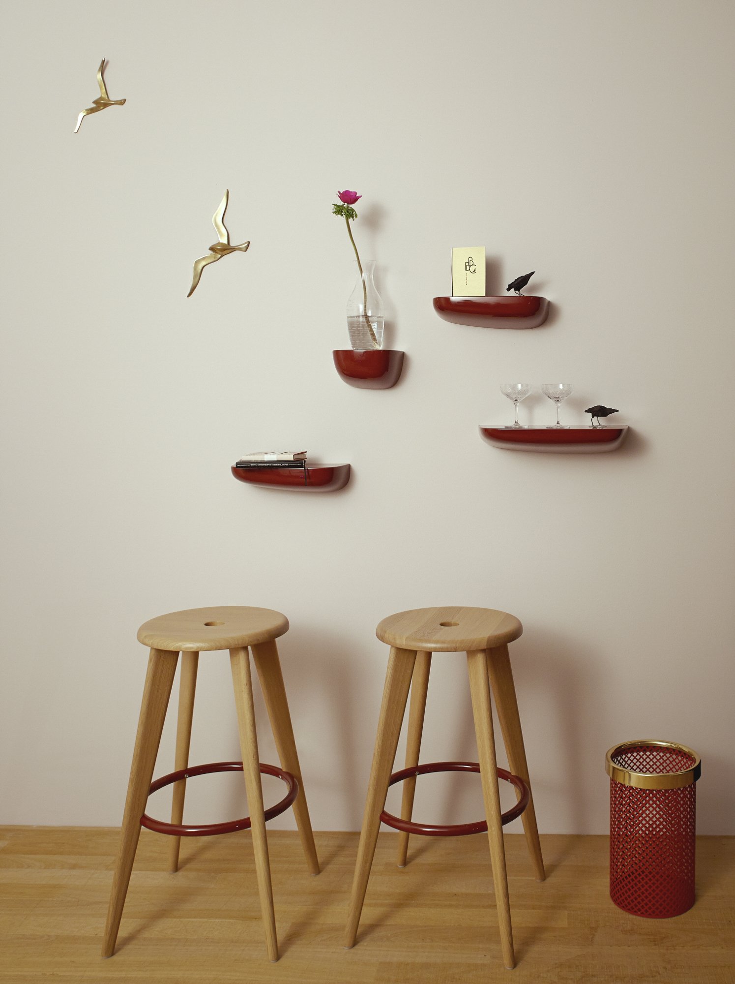 Tabouret Haut Barhocker | Vitra | von Jean Prouvé, 1942 - Original
