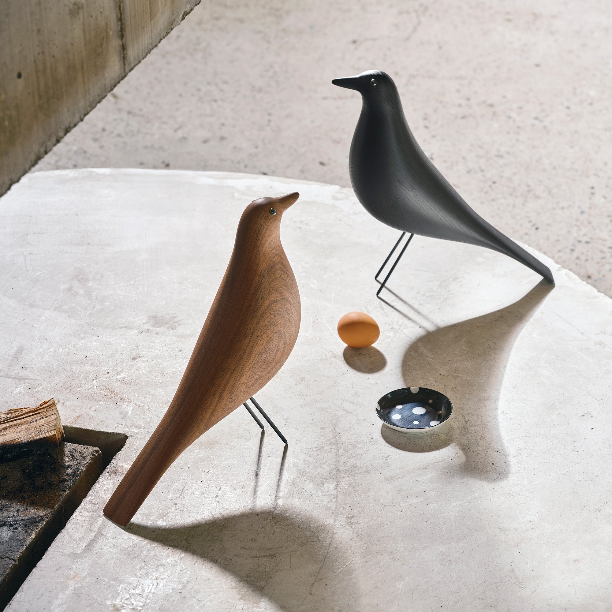 Eames House Bird , Esche cotton white, geölt | Vitra | von Charles