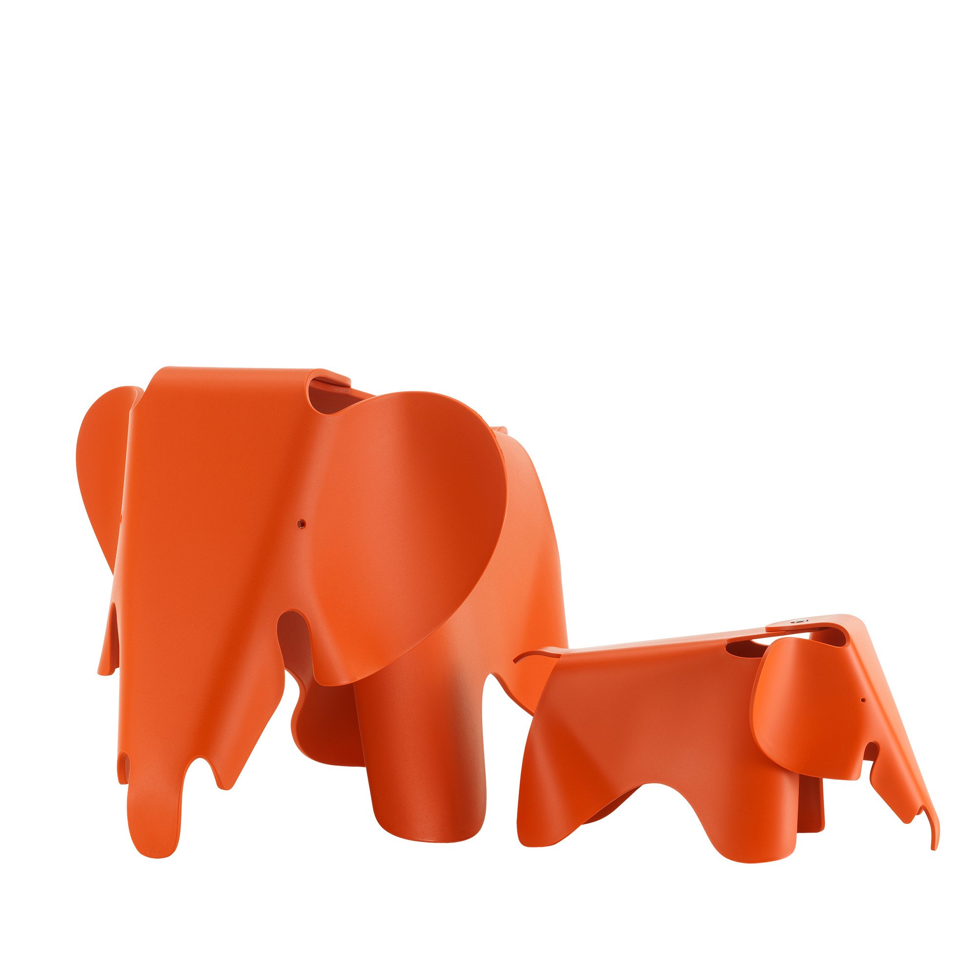 Eames Elephant, Eames red orange RE | Vitra | von Charles & Ray