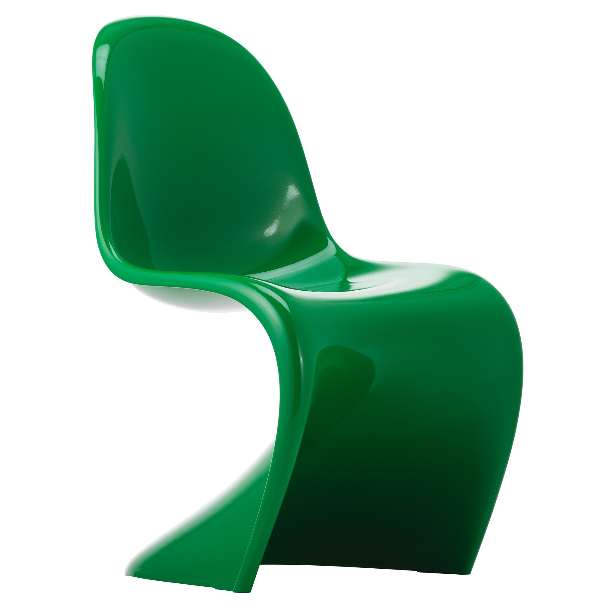 Panton Chair Classic, Grün | Vitra | von Verner Panton, 1958