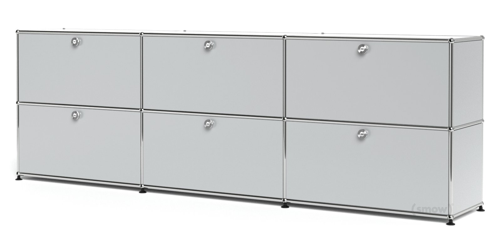 USM Haller Sideboard XL, individualisierbar, Lichtgrau RAL 7035