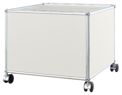 USM Haller Kinder Rollcontainer, Reinweiß RAL 9010, H 43 x B 53 x T 53 cm