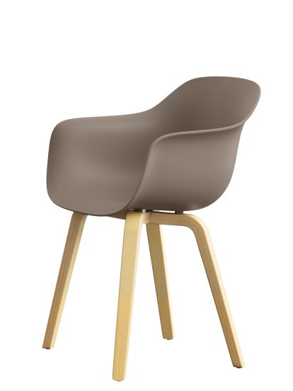 Substance Armlehnstuhl, Beigegrau