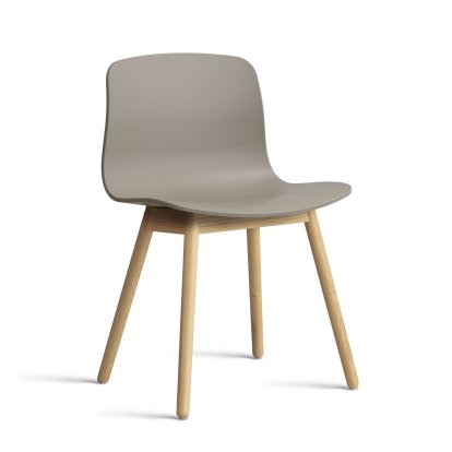 About A Chair AAC 12 Stuhl, Khaki 2.0, Eiche lackiert