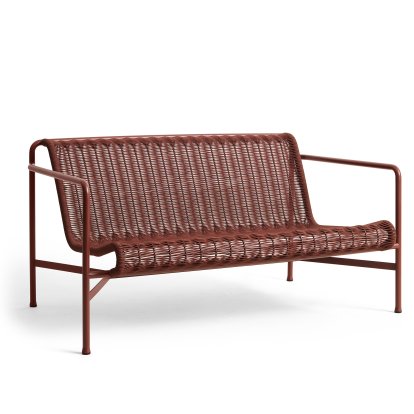 Palissade Loungesofa Cord, Iron red