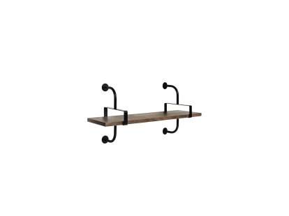 Démon Wandregal, B 95 x H 46 cm, Amerikanischer Nussbaum