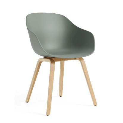 About A Chair AAC 222 Stuhl, Eiche lackiert, Fall green 2.0