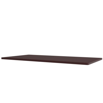 Panton Wire Inlay Shelf, Extended C (B 68,2 x T 34,8 cm), MDF Black Red