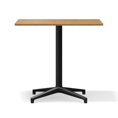 Bistro Table Indoor, Rechteckig (640x796 mm), Furnier Eiche hell