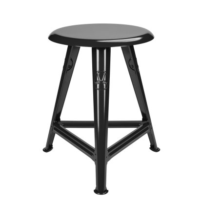 Rowac-Schemel IS - 48 cm, Schwarz glänzend