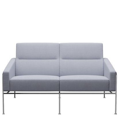 Series 3300 Sofa, Steelcut 120 - Mouse grey, Stahl, verchromt 