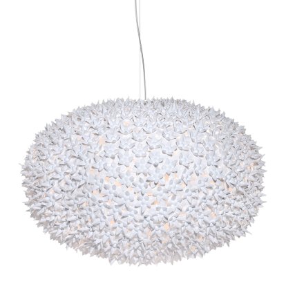 Bloom Pendelleuchte, Groß (ø 80 cm), Weiß
