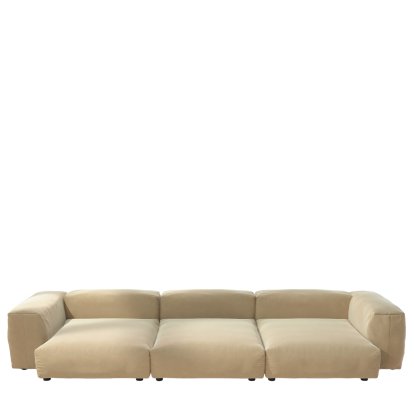 Vetsak Sofa Set 5, Suave - Creme, Ohne Kissen