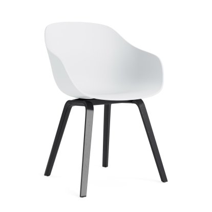 About A Chair AAC 222 Stuhl, Eiche schwarz lackiert, White 2.0