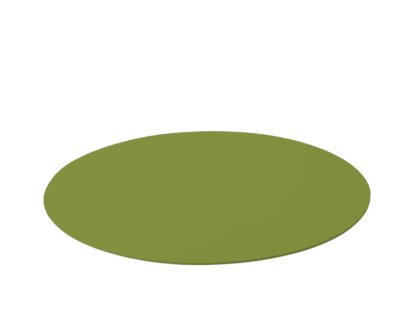 Filzauflage für Componibili, 1, Rund, ø 40 cm, 023 wiese