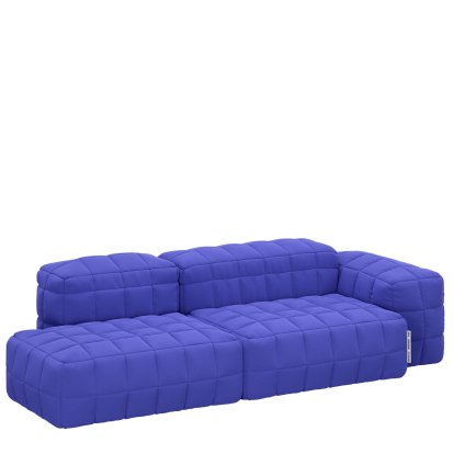 Henn Sofa Design 10, Armlehne rechts, Steelcut 3 - Iris 0652