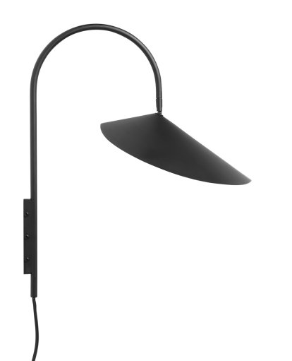 Arum Wandleuchte, Black