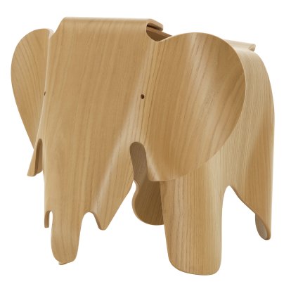 Eames Elephant Plywood, Kastanie natur