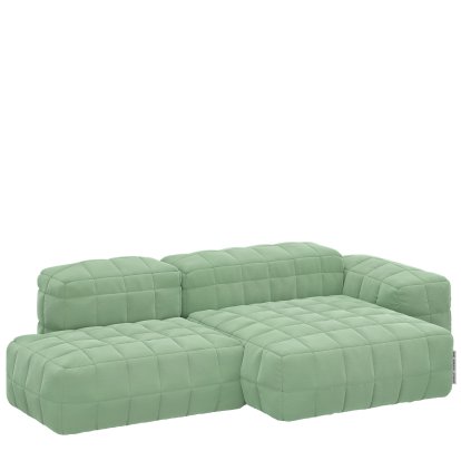 Henn Sofa Design 2, Armlehne rechts, Asator - Pistachio 0834