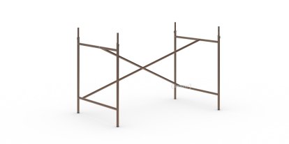 Eiermann 1 Tischgestell , Bronze, versetzt, 110 x 66 cm, Mit Verlängerung (Höhe 72-85 cm)